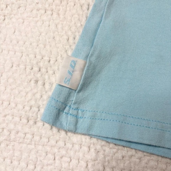 S.I.D blue layered graphic bedazzled tank from japan - Picture 5 of 7